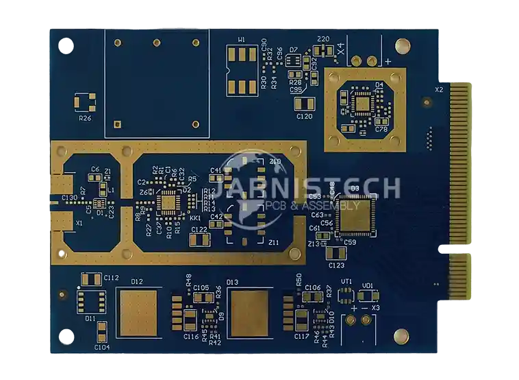 HDI 8 Layer Goldfinger PCB