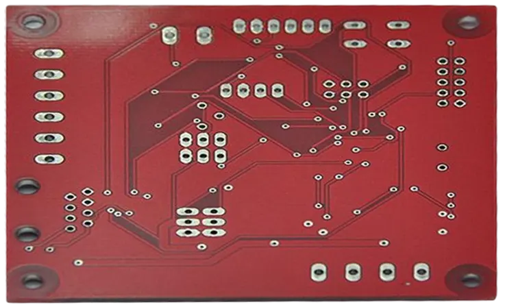 Red Solder mask 2 Layer Rigid PCB