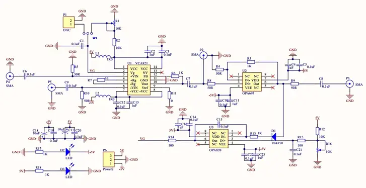 PCB Schematics Elements