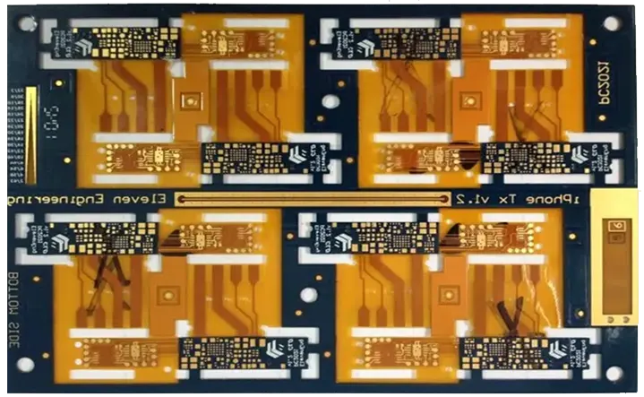 12 Layer Rigid Flex Multilayer PCB