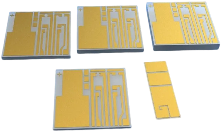 Beryllium Oxide Immersion Gold Ceramic PCB