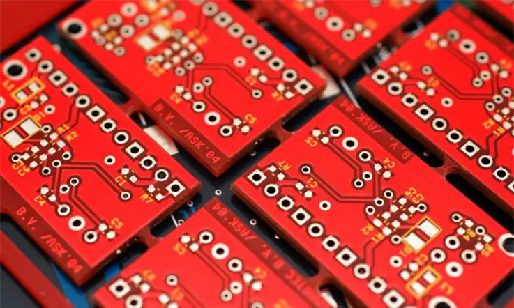 Red PCB Conductive Carbon Ink