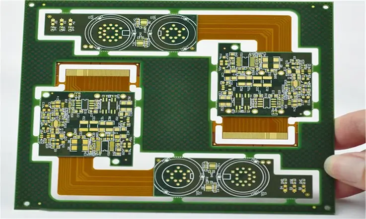Immersion Gold Multilaye Rigid Flex Printed Circuit Board