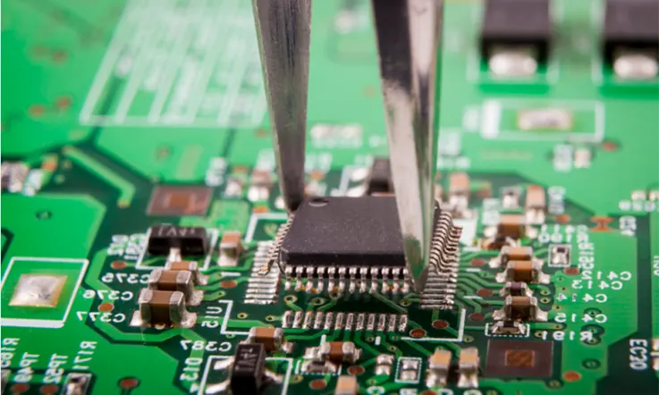 Manual Solder SMT Components On PCB Boards