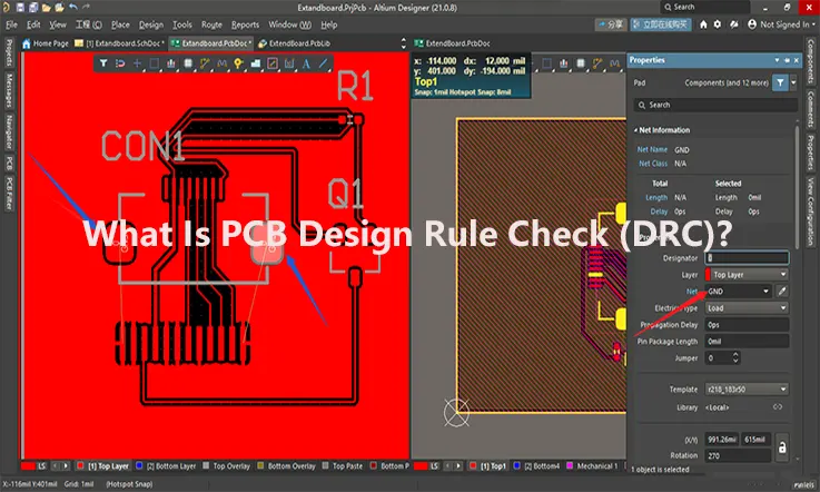 PCB Design Rule Check