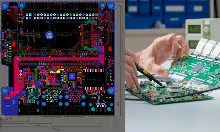 PCB Layout Designe And PCBA Test