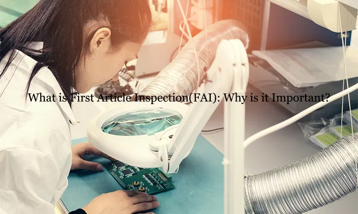 PCBA First Article Inspection FAI