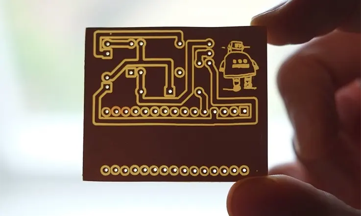 Single Sided Immersion PCB Board Design