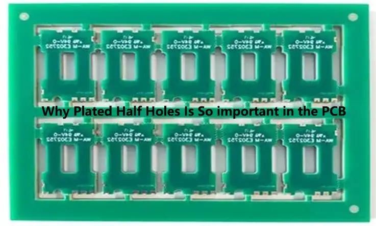 fr4-printed-circuit-board-plated-half-holes FR4 Printed Circuit Board Plated Half Holes