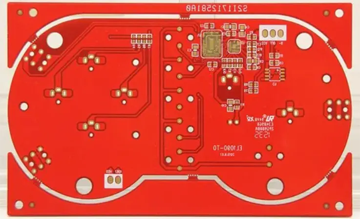Red Soldermask Immersion Gold Back Drill PCB Board