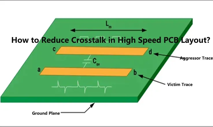 How to Reduce Crosstalk in High Speed PCB Layout?