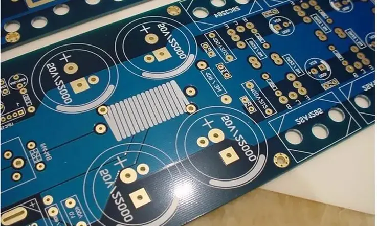 Blue Soldermask Heavy Copper PCB