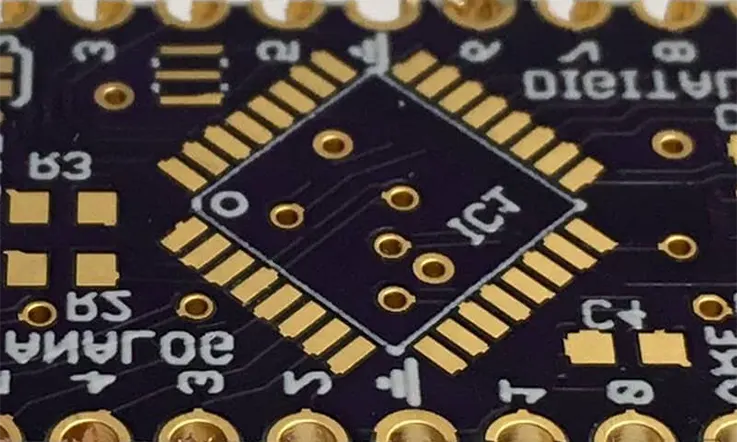 Castellated Half Hole PCB
