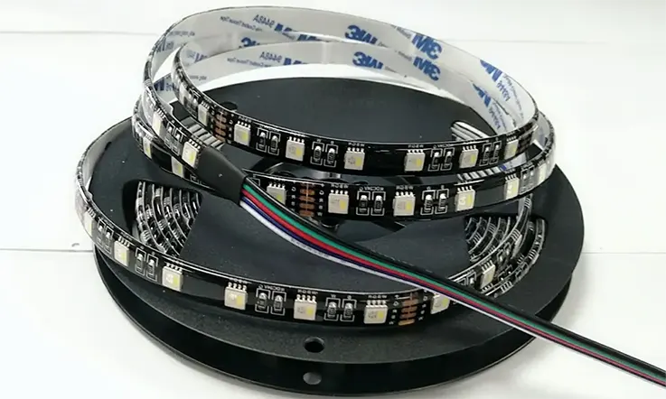 LED Chips On Flexible PCB Board