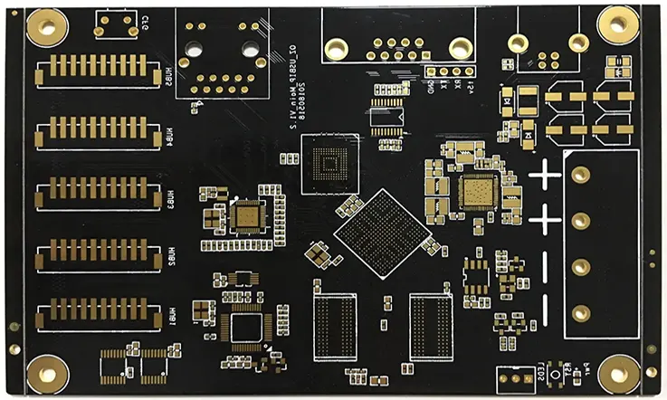 PCB Capped Via Circuit Board