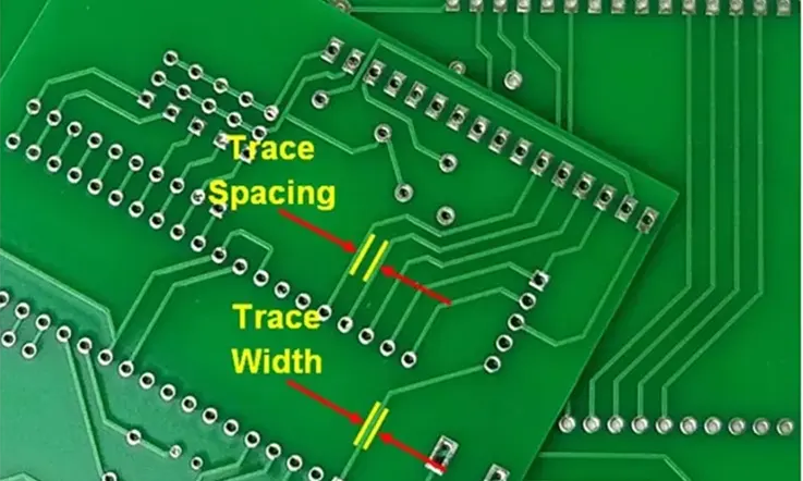 PCB Trace Width Spacing