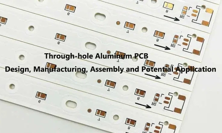 through-hole-aluminum-pcb Through-hole Aluminum PCB
