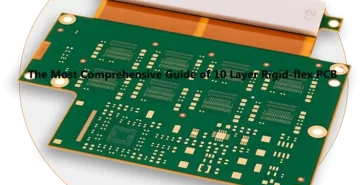 10 Layer Rigid-flex PCB