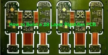 18 Layer Rigid-flex PCB