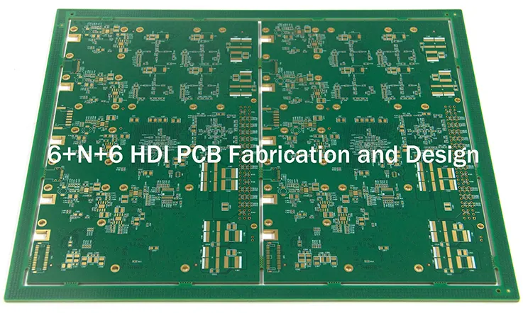 6+N+6 HDI PCB