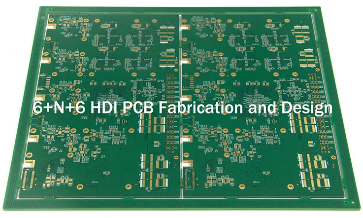 6+n+6-hdi-pcb 6+N+6 HDI PCB