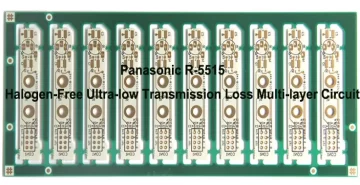 Panasonic R-5515 Halogen-Free PCB Board