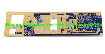 Purple High Frequency PCB Board