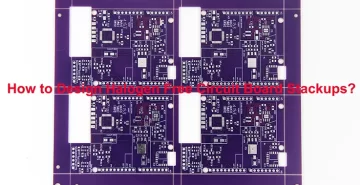 Purple Soldermask Halogen Free PCB