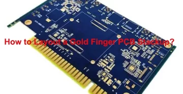 4 Layer High Speed Goldfinger PCB