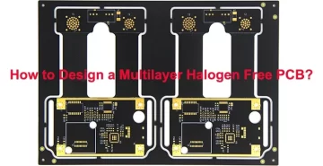 Black Soldermask Multilayer Halogen Free PCB