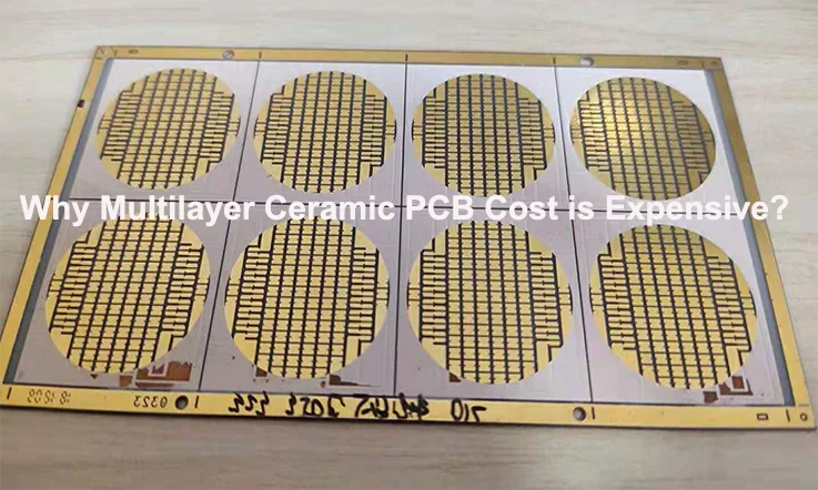 4 Layer Immersion Gold Ceramic PCB