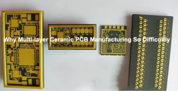 8 Layer Multilayer Ceramic PCB