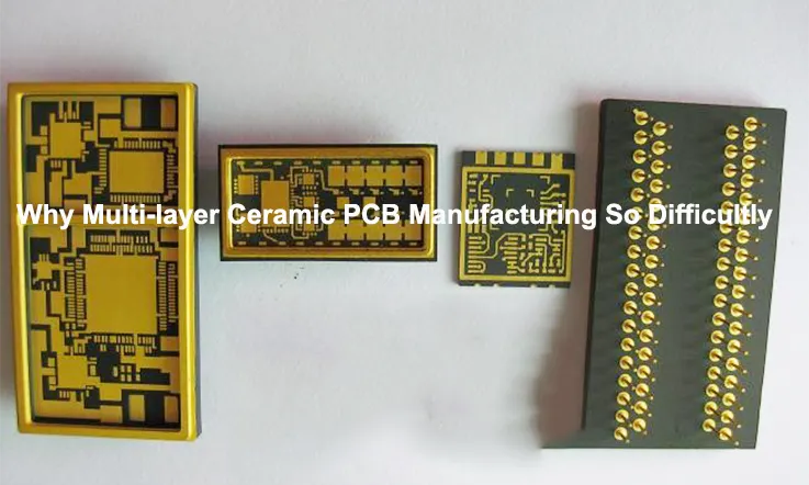 8 Layer Multilayer Ceramic PCB