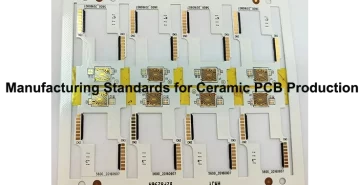 Ceramic 4 Layer Immersion Gold PCB