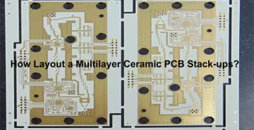 ENIG Multi-layer Ceramic PCB Boards
