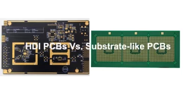 HDI PCB Vs Substrate-Like PCB