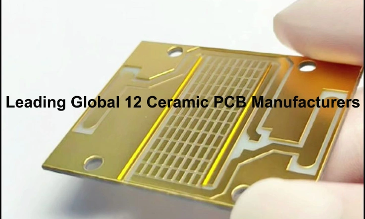 Immersion Gold 2 Layer Ceramic PCBs