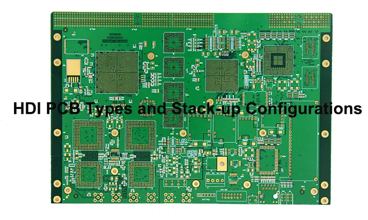 Plating Gold 10 Layer HDI PCB