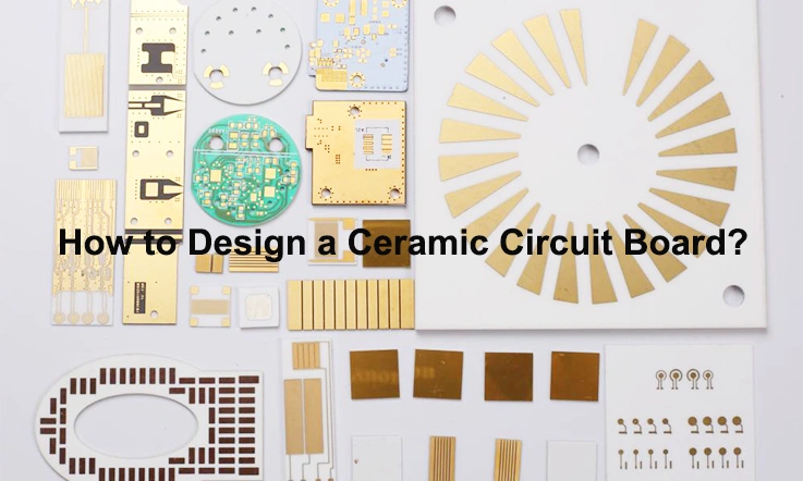Single Sided ENIG Ceramic Circuit Boards